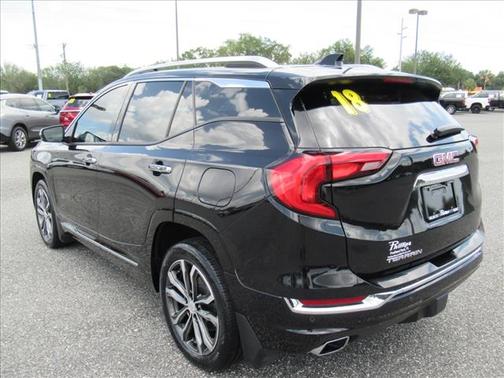 Ebony Twilight Metallic 2018 GMC Terrain Denali