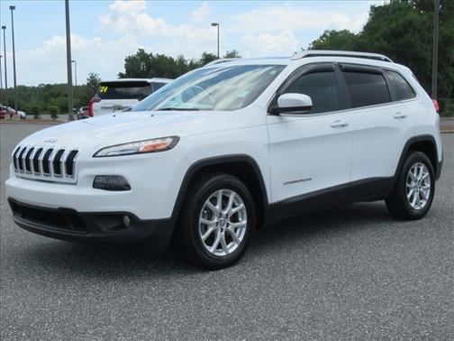 Bright White Clearcoat 2014 Jeep Cherokee Latitude