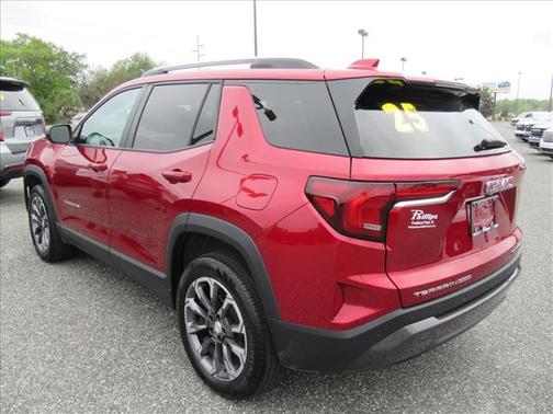 Volcanic Red Tintcoat 2025 GMC Terrain AWD Elevation