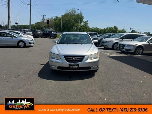 Radiant Silver 2009 Hyundai SONATA Limited
