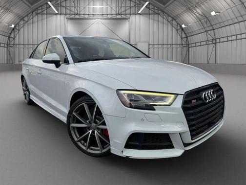Glacier White Metallic 2018 Audi S3 2.0T Premium Plus