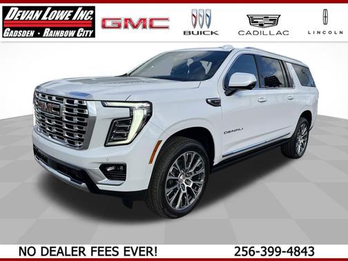 Glacier White Tricoat 2026 GMC Yukon XL Denali SUV