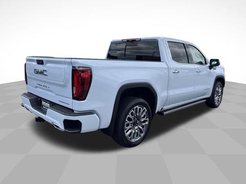 Glacier White Tricoat 2026 GMC Sierra 1500 Denali Ultimate