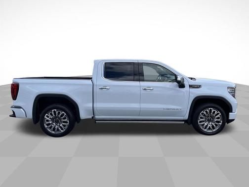 Glacier White Tricoat 2026 GMC Sierra 1500 Denali Ultimate