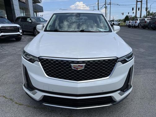 Crystal White Tricoat 2024 Cadillac XT6 Premium Luxury AWD