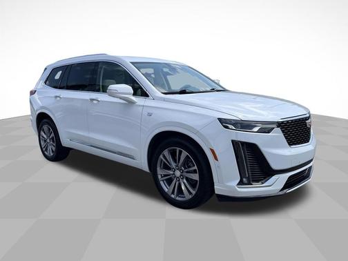 Crystal White Tricoat 2024 Cadillac XT6 Premium Luxury AWD