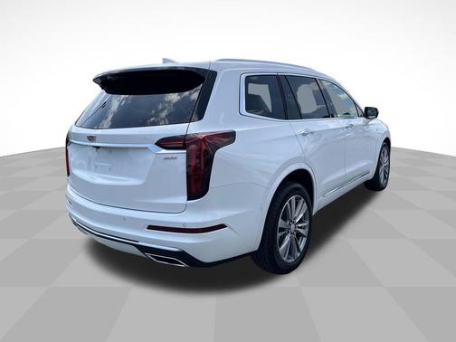 Crystal White Tricoat 2024 Cadillac XT6 Premium Luxury AWD