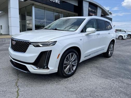 Crystal White Tricoat 2024 Cadillac XT6 Premium Luxury AWD
