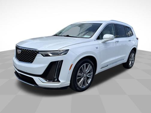 Crystal White Tricoat 2024 Cadillac XT6 Premium Luxury AWD