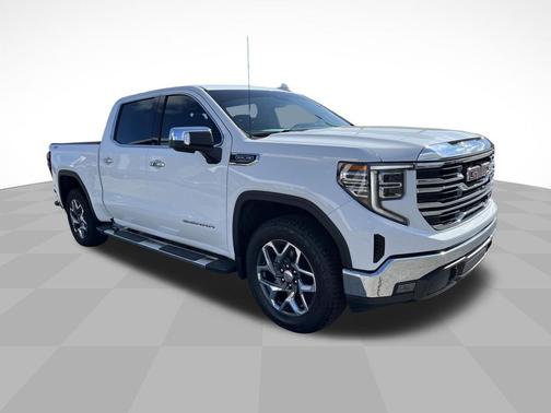 Summit White 2023 GMC Sierra 1500 SLT