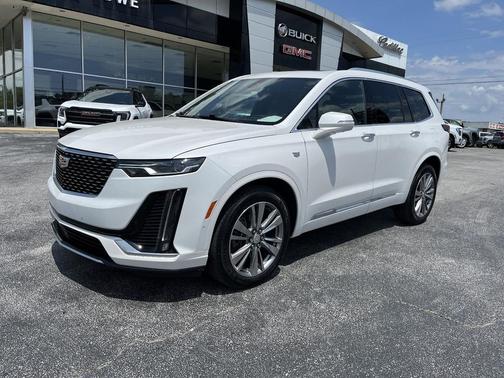 Crystal White Tricoat 2024 Cadillac XT6 Premium Luxury AWD