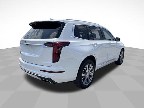 Crystal White Tricoat 2024 Cadillac XT6 Premium Luxury AWD