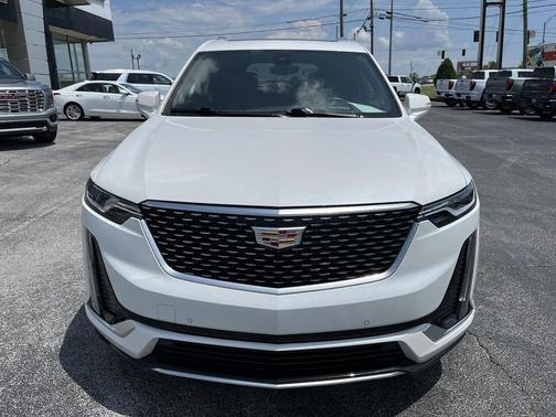 Crystal White Tricoat 2024 Cadillac XT6 Premium Luxury AWD