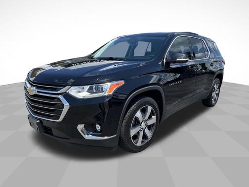 Mosaic Black Metallic 2018 Chevrolet Traverse LT Leather
