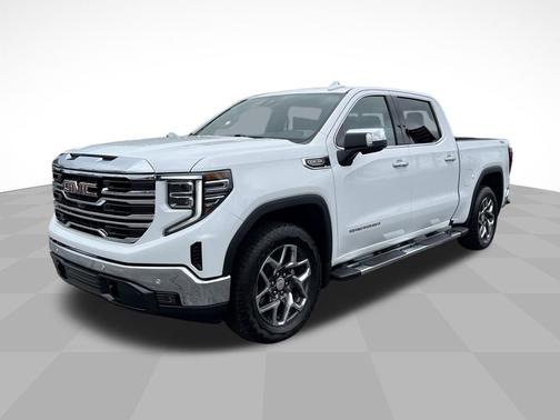 Summit White 2024 GMC Sierra 1500 SLT