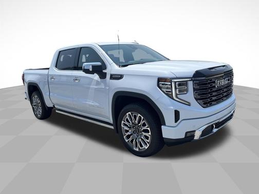 Glacier White Tricoat 2026 GMC Sierra 1500 Denali Ultimate