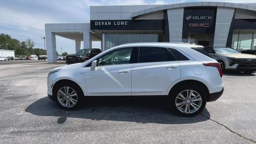Crystal White Tricoat 2024 Cadillac XT5 Premium Luxury
