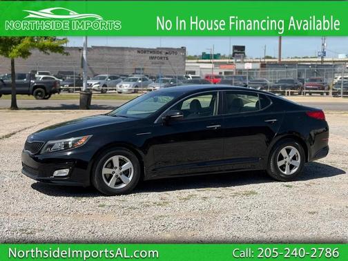 Ebony Black 2015 Kia Optima LX