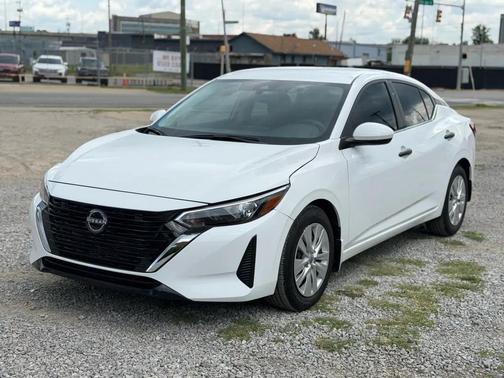 White 2025 Nissan Sentra S