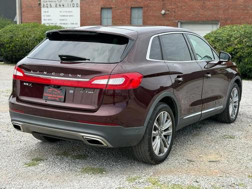 Maroon 2018 Lincoln MKX Reserve