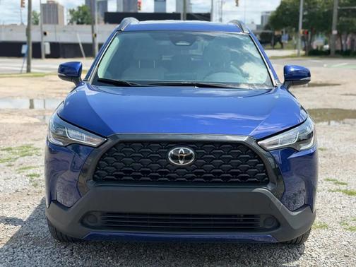Blue Crush Metallic 2023 Toyota Corolla Cross LE
