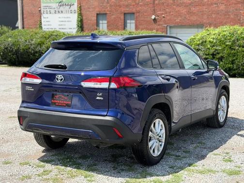Blue Crush Metallic 2023 Toyota Corolla Cross LE