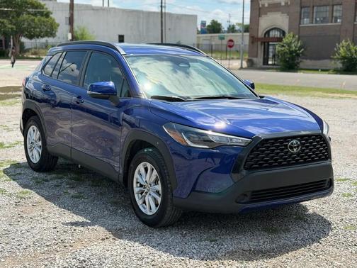 Blue Crush Metallic 2023 Toyota Corolla Cross LE