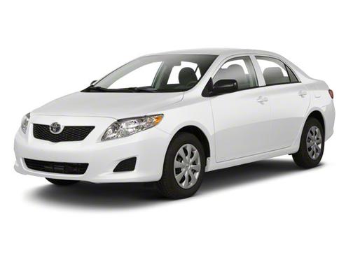 Super White 2010 Toyota Corolla S