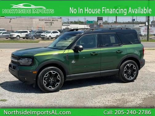 Eruption Green Metallic 2025 Ford Bronco Sport Outer Banks