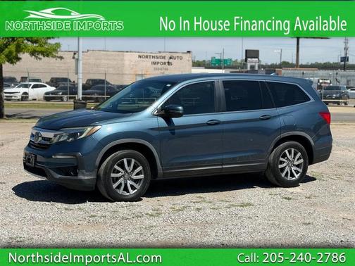 Blue 2019 Honda Pilot EX-L