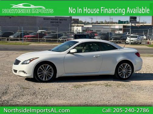 Moonlight White 2012 INFINITI G37 Base