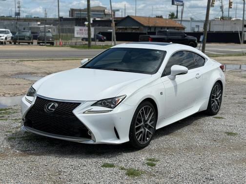 White 2015 Lexus RC 350 Base