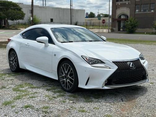 White 2015 Lexus RC 350 Base