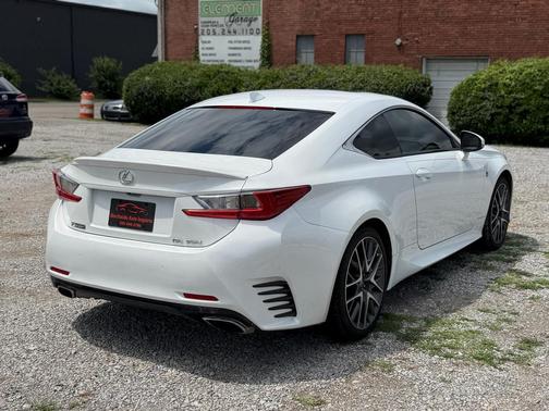 White 2015 Lexus RC 350 Base
