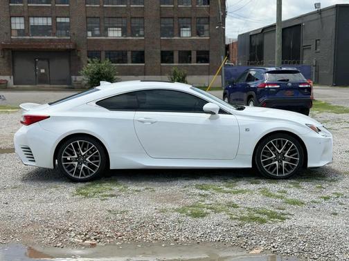 White 2015 Lexus RC 350 Base