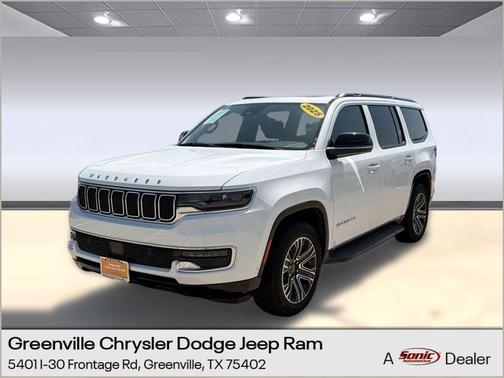 Bright White Clearcoat 2025 Jeep Wagoneer 4x4