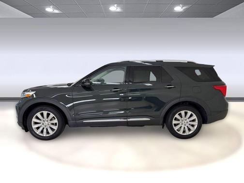 Forged Green Metallic 2023 Ford Explorer Limited