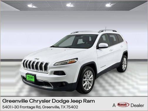Bright White Clearcoat 2016 Jeep Cherokee Limited