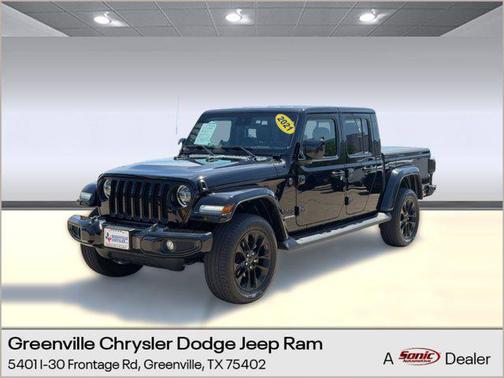 Black Clearcoat 2021 Jeep Gladiator High Altitude 4x4