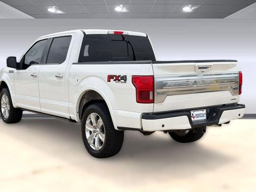 Star White Metallic Tri-Coat 2020 Ford F-150 Platinum