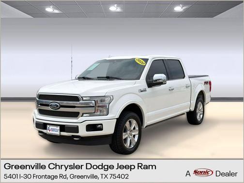 Star White Metallic Tri-Coat 2020 Ford F-150 Platinum