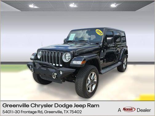 Black Clearcoat 2019 Jeep Wrangler Unlimited Sahara
