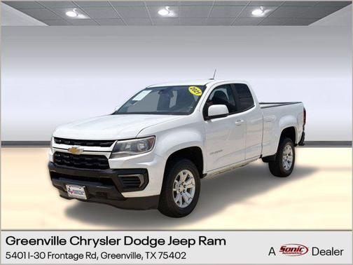 Summit White 2021 Chevrolet Colorado LT