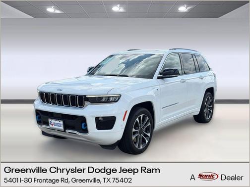 Bright White Clearcoat 2023 Jeep Grand Cherokee 4xe Overland