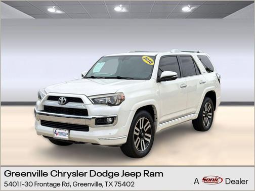 Blizzard Pearl 2016 Toyota 4Runner Limited