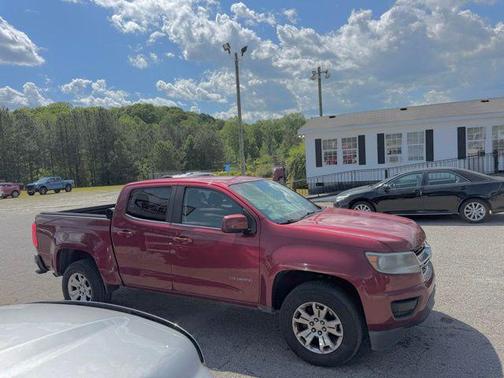 Cajun Red Tintcoat 2018 Chevrolet Colorado LT