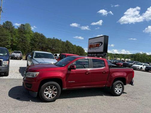 Cajun Red Tintcoat 2018 Chevrolet Colorado LT