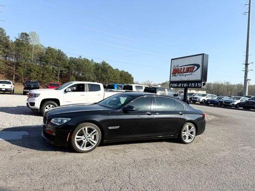 Black Sapphire Metallic 2015 BMW 750 Li