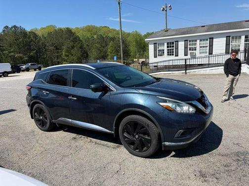 Arctic Blue Metallic 2016 Nissan Murano Platinum