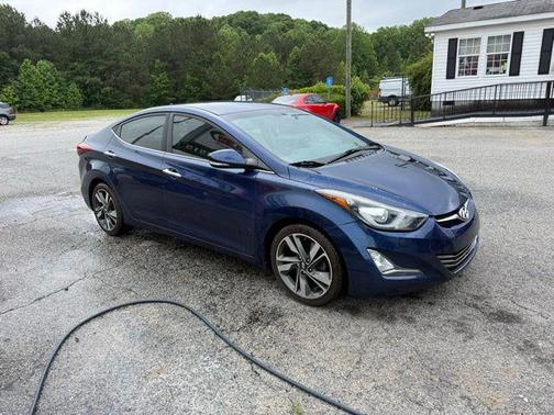Lakeside Blue 2015 Hyundai ELANTRA Limited